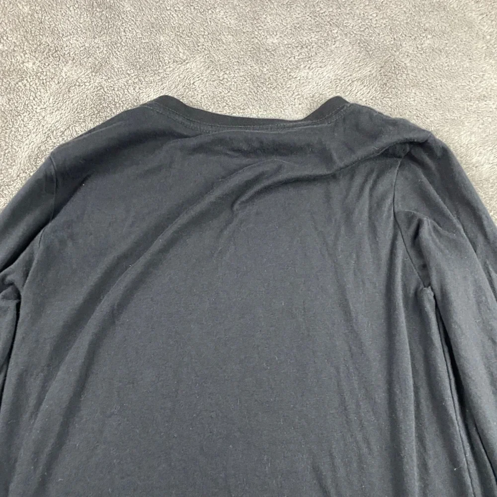 Air Jordan Jump Man Nike Long Sleeve Shirt Youth 10-12 YRS Medium Black